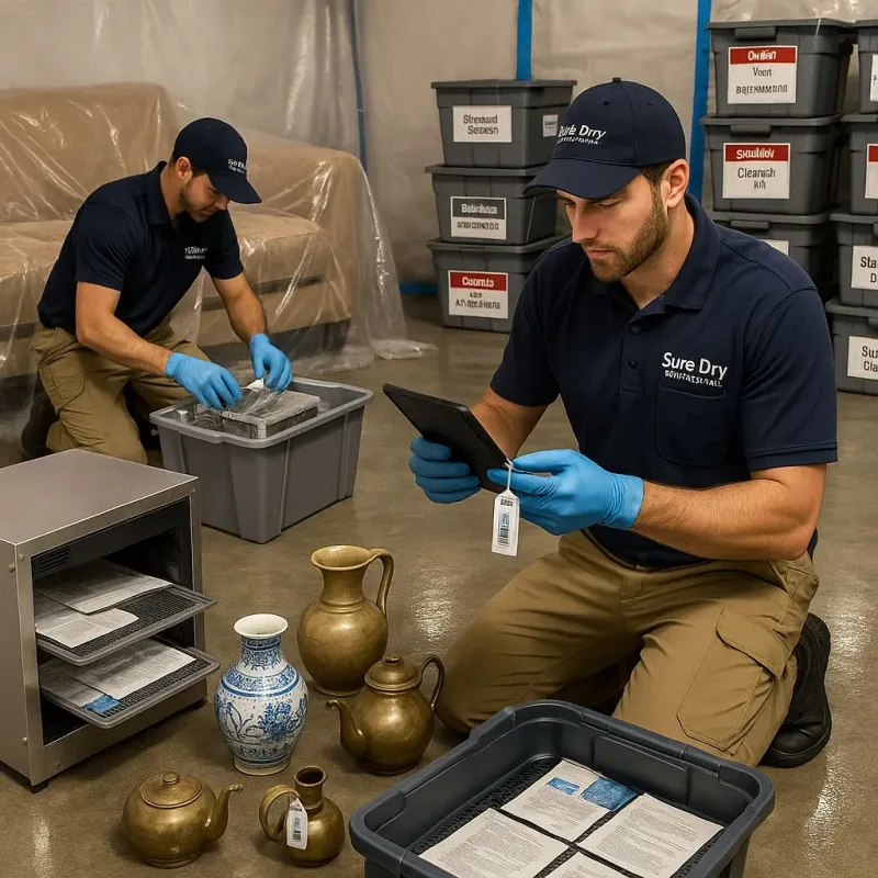 Content Protection and Restoration process in Highland, UT