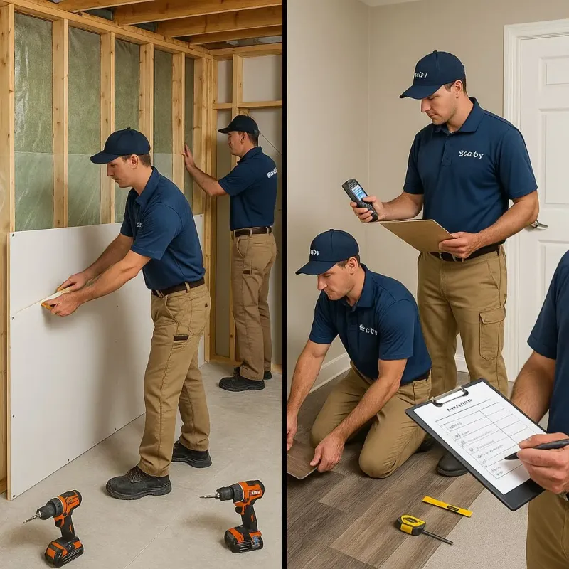 Repairs and Reconstruction process in Highland, UT